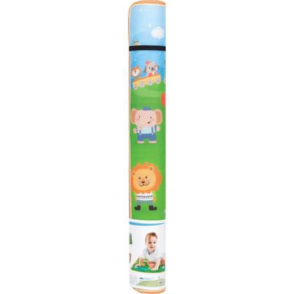 Imagem de Tapete Infantil Dupla Face Happy Friends 180x120cm