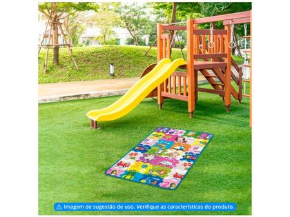 Imagem de Tapete Infantil Números para Quarto Retangular - Recreio Play 90x150cm Jolitex