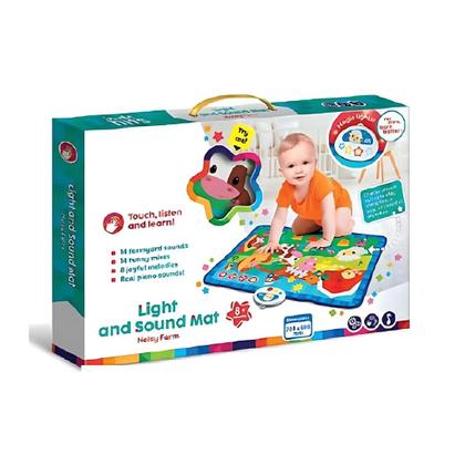 Imagem de Tapete Infantil Shiny Toys com Luz e Som Vaquinha