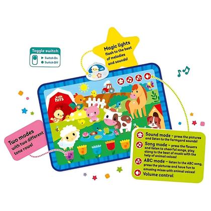 Imagem de Tapete Infantil Shiny Toys com Luz e Som Vaquinha