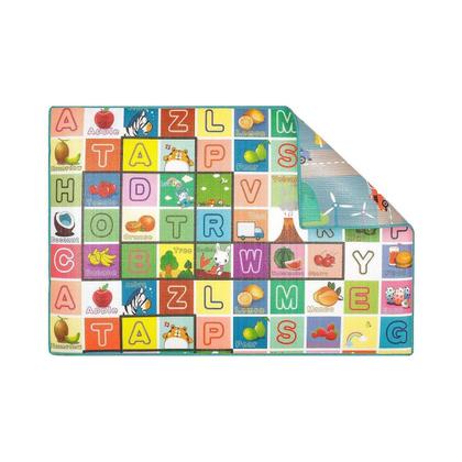 Imagem de Tapete Infantil Tapetinho Tatame Bebê Dupla Face Dobrável + Almofada Água Inflável Recém Nascido Menino Menina