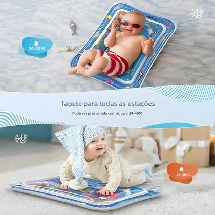 Imagem de Tapete Inflável Para Brincar Na Água Para Bebês E Crianças Pequenas, Brinquedo De Atividade Para