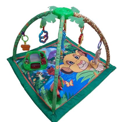 Imagem de Tapete Interativo Atividades P/ Bebê Musical Selva Rei Leão