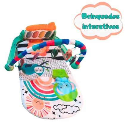 Imagem de Tapete Interativo De Atividades Com Piano Musical Casa - Zippy Toys
