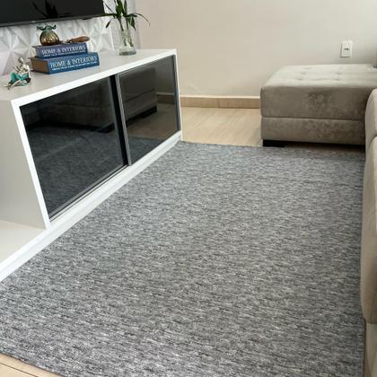 Imagem de Tapete Lindo Moderno Mesclado 2,00x1,40 Com Antiderrapante
