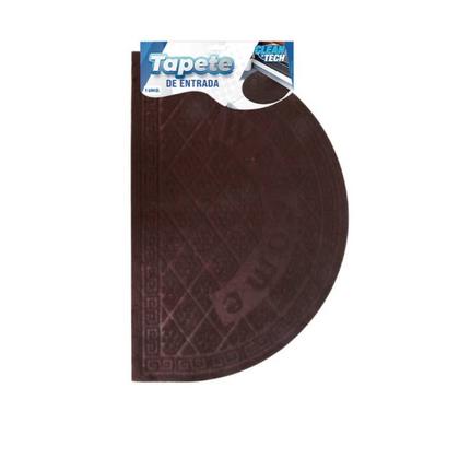 Imagem de Tapete Meia Lua Capacho para Porta 37cm x 58cm Casa e Lojas