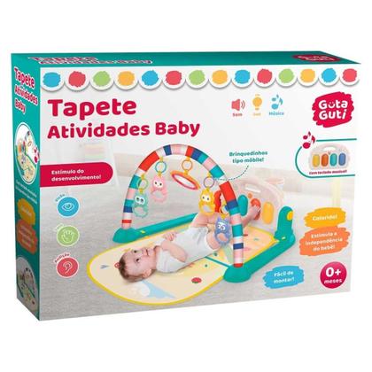 Imagem de Tapete Musical Infantil Atividades Bebê Piano Mobile Dm Toys