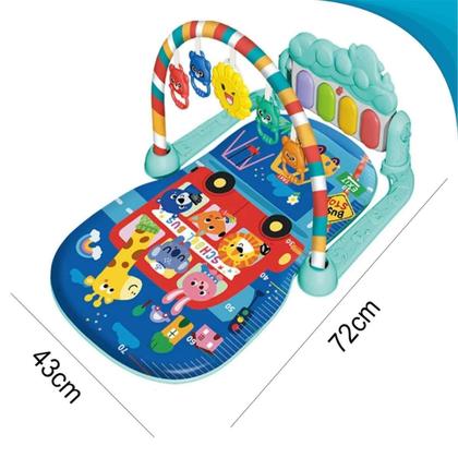 Imagem de Tapete Musical Infantil Piano Com Brinquedos Presente Dia Das Crianças Pronto Estoque