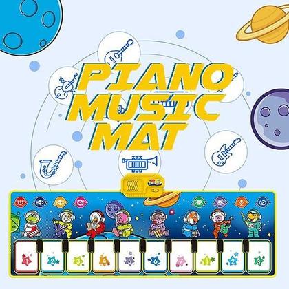 Imagem de Tapete Musical Infantil Piano Music Mat Para Crianças Bebês