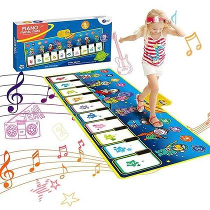 Imagem de Tapete Musical Infantil Piano Music Mat Para Crianças Bebês