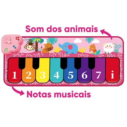 Imagem de Tapete Musical Piano Infantil Bibi Joy Mc963 Educativo