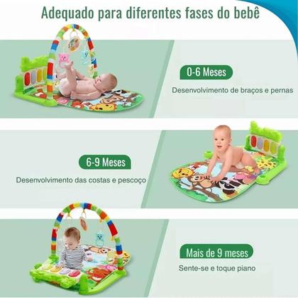 Imagem de Tapete Musical Piano Infantil Presente Para Seu Nenem Envio Relampago
