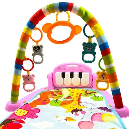 Imagem de Tapete Musical Piano Para Bebe Sons De Animais Presente Para Seu Filho Envio Relampago