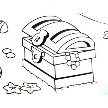 Imagem de Tapete p/ colorir - Fundo do Mar - Kits for Kids