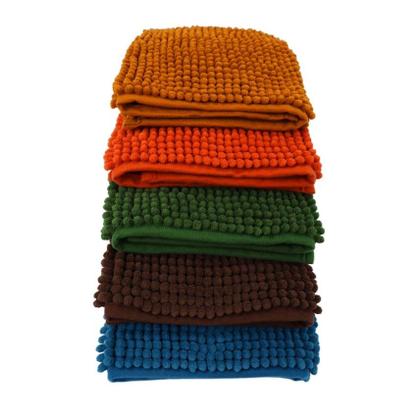 Imagem de Tapete Para Banheiro Bolinha Antiderrapante Bege 58x38cm
