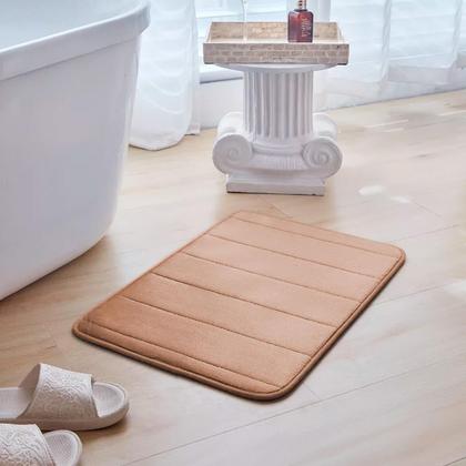 Imagem de Tapete Para Banheiro Ultra Macio Antiderrapante, Base Segura, Absorção De Água E Conforto Extra, Ideal Para Banheiro Sec