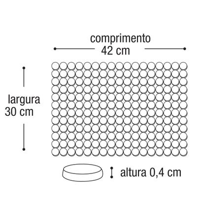 Imagem de Tapete para Banho Flexível Super Aderente Arqplast