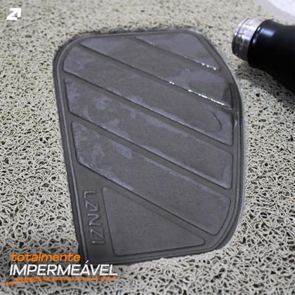 Imagem de Tapete para Nissan Frontier 2008 09 10 11 12 13 2014 15 2016 Attack Borracha Capacho Vinil 12mm Bege