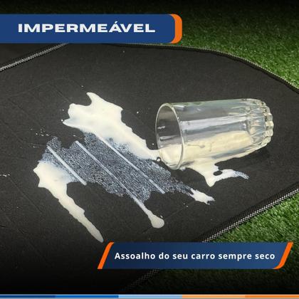 Imagem de Tapete Para Peugeot 208 2013 2014 2015 2016 2017 2018 2019 2020 Borracha Cobertura Traseiro Bordado