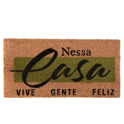 Imagem de Tapete Para Porta Bem Vindo Fibra de Coco Vários Modelos