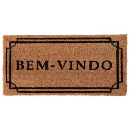 Imagem de Tapete Para Porta Bem Vindo Fibra de Coco Vários Modelos