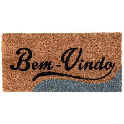 Imagem de Tapete Para Porta Bem Vindo Fibra de Coco Vários Modelos