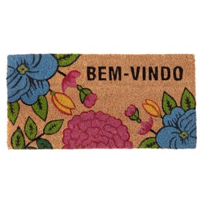 Imagem de Tapete Para Porta Bem Vindo Fibra de Coco Vários Modelos