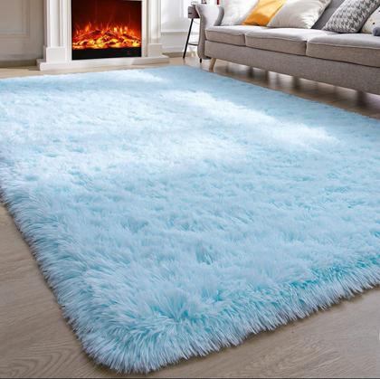 Imagem de Tapete Para Quarto 1,50x1,00 Felpudo Shaggy  Peludo