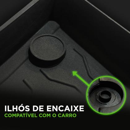 Imagem de Tapete para Rampage 2023 a 2026 com Bordas Elevadas Antiderrapante Tipo Bandeja Jogo 5 Peças