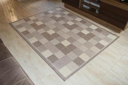 Imagem de Tapete para sala grande Natural Look Tabuleiro-A 200x300 cm