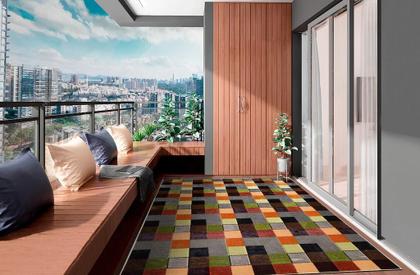 Imagem de Tapete para sala Marbella Elite BS Moderno Pathwork 150x200 cm