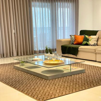Imagem de Tapete Para Sala Quarto Grande Tamanho 2,00x2,50 Fácil Limpeza