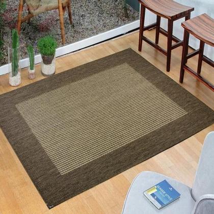 Imagem de Tapete Para Sala Sisal 2m x 3m Grande Mescla Com Ponteira Lancer