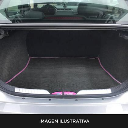 Imagem de Tapete para Voyage 2009 a 2023 G5 G6 G7 G8 Jogo 3 Peças com Tapete Automotivo Porta Malas Personalizado com Detalhe Colorido