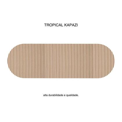 Imagem de Tapete Passadeira Antiderrapante Tropical Kapazi 65x200