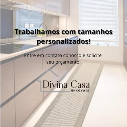 Imagem de Tapete Passadeira em Sisal para Cozinha Corredor 6,00x0,66m