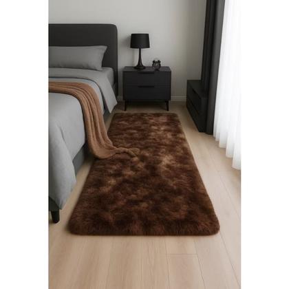 Imagem de Tapete Passadeira Felpuda Para Sala Corredor Quarto 2,00x0,60
