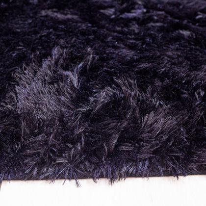 Imagem de Tapete Peludo 2,00x1,50 Para Sala Ou Quarto Preto