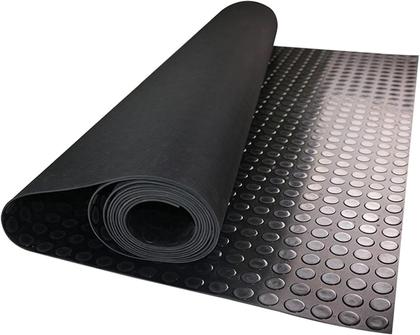 Imagem de Tapete Piso de Borracha Moeda 3mm Antiderrapante 3m² 1,00 x 3,00m RM Decor