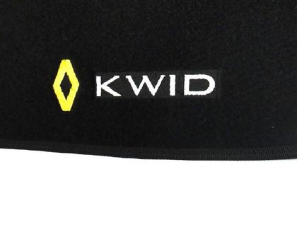 Imagem de Tapete Porta Mala Kwid 2017 Carpete Base Pinada