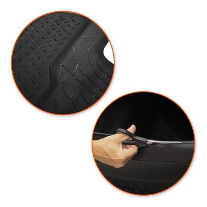 Imagem de Tapete Porta Malas Preto M Flash Borracha Universal Carros