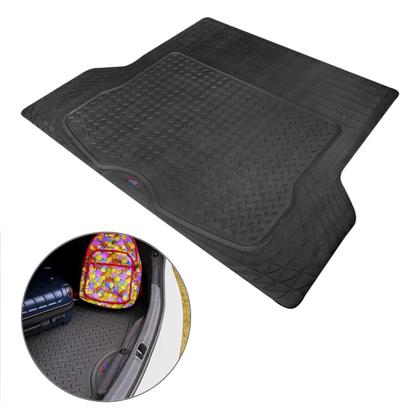 Imagem de Tapete Porta Malas Preto M Flash Borracha Universal Carros