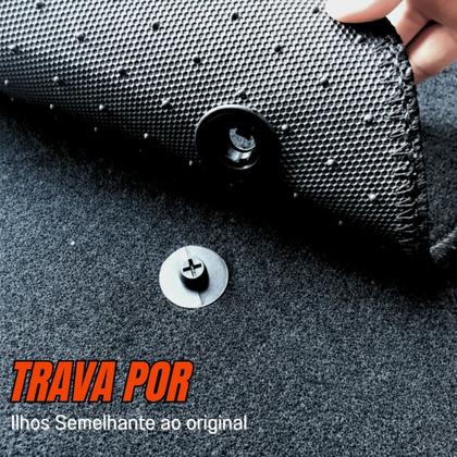 Imagem de Tapete pra Carro Borracha Chevrolet Cruze 2011 2012 2013 2014 2015 2016 3 Peças
