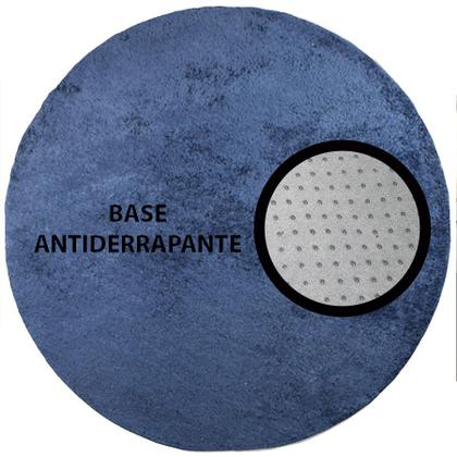 Imagem de Tapete Redondo 0,80cm  Quarto Sala Escritório Pelo Macio.