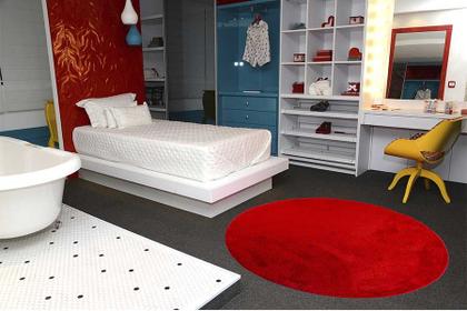 Imagem de Tapete Redondo 0,80cm  Quarto Sala Escritório Pelo Macio.