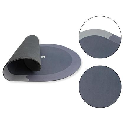 Imagem de Tapete Redondo ul Bathroom Antiderrapante Banho Box Casa