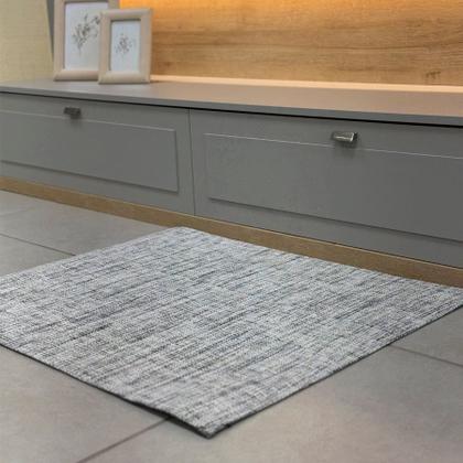 Imagem de Tapete Retangular 0,65x1,20 Linha Prime Algodão Poliéster Base Antiderrapante