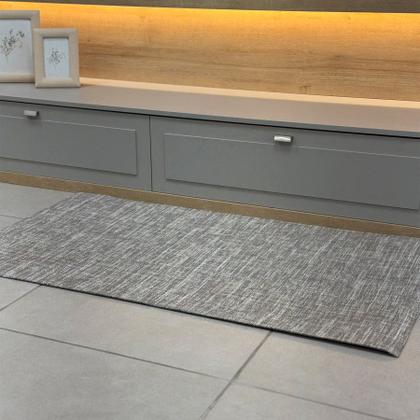 Imagem de Tapete Retangular 0,65x1,50 Linha Prime Algodão Poliéster Base Antiderrapante