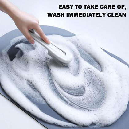 Imagem de Tapete Retangular Banheiro Antiderrapante Magico Absorvente