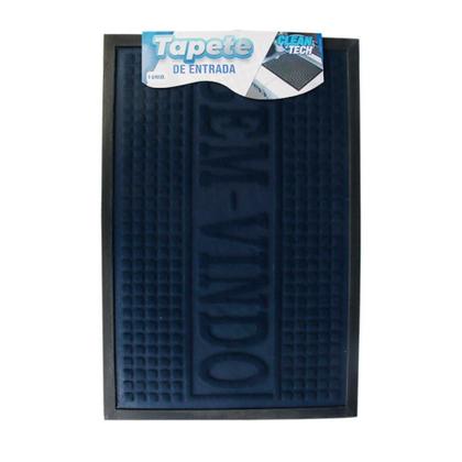 Imagem de Tapete Retangular Bem Vindo 40X60Cm - Sortido